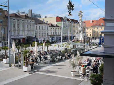 Hauptplatz von St. Pölten.